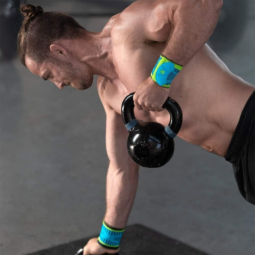 Lightweight 3D AirKnit Wrist Support Strap - Ideal for Weightlifting & Crossfit