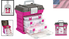 Load image into Gallery viewer, Grab N' Go Rack System - 3 Adjustable Craft Organizers with Pro-Latch Locking