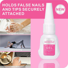 Load image into Gallery viewer, 2 Sets Strong Nail Adhesive and Rapid Remover for Professional Quality Nails