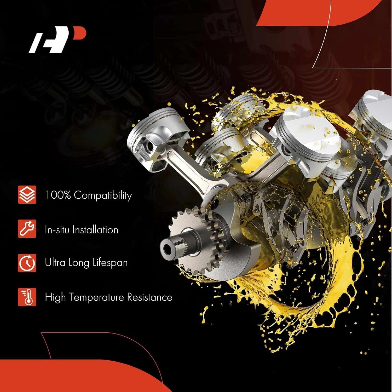 Set of 8 Fuel Injectors for Enhanced Performance - Fits Ford, Lincoln Vehicles