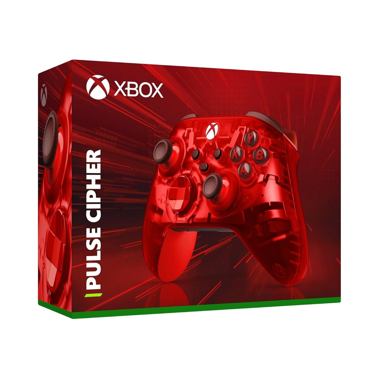 Pulse Cipher Special Edition Wireless Controller - Red Metallic Gaming Accessory