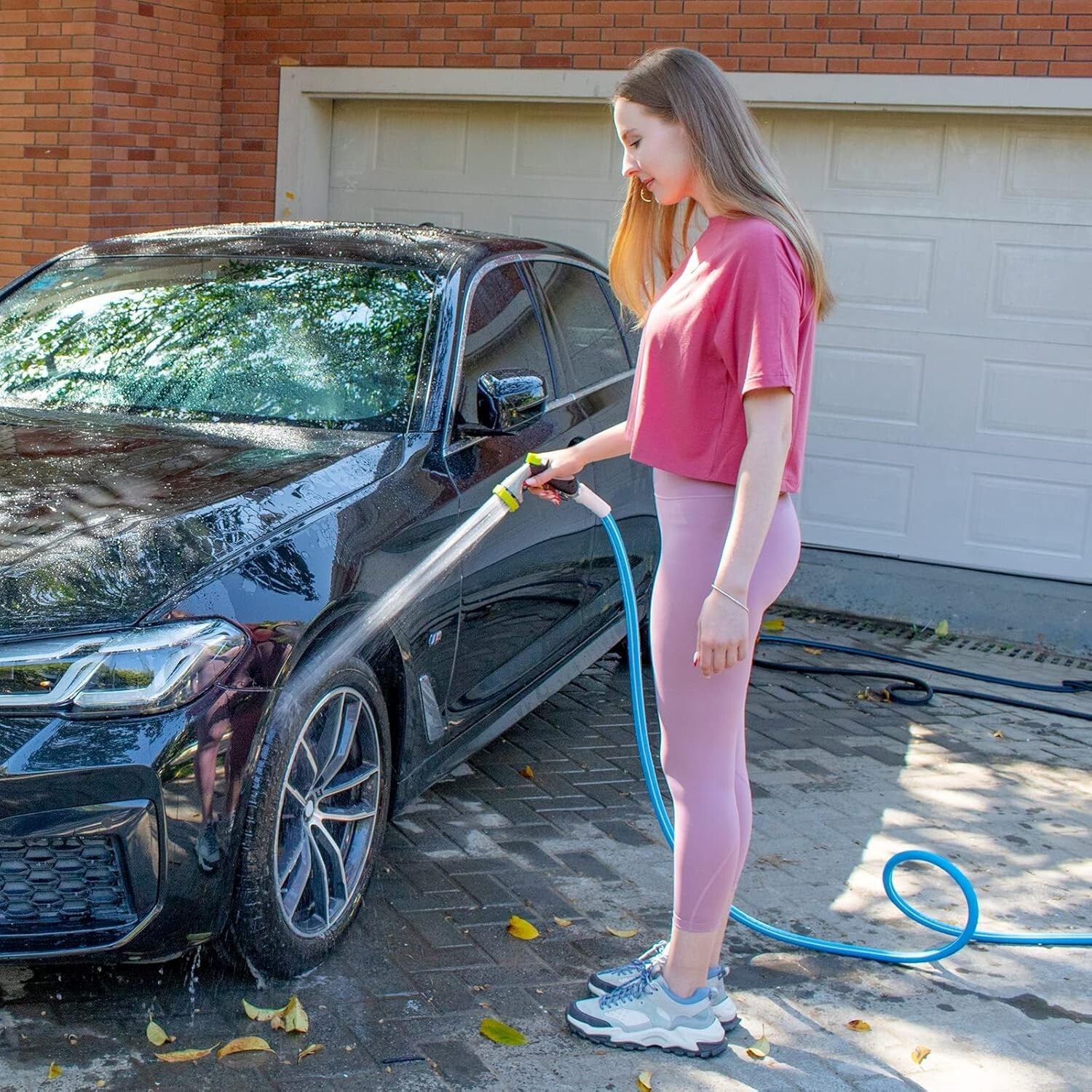 Durable 75ft Garden Hose - 600 PSI, Kink-Resistant & Safe for Drinking Water