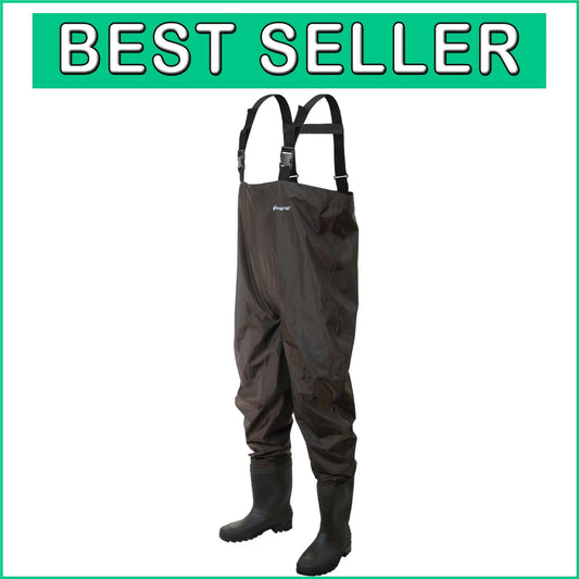 Adjustable Rana II Men's Fishing Waders - PVC Upper & Felt/Cleated Boots