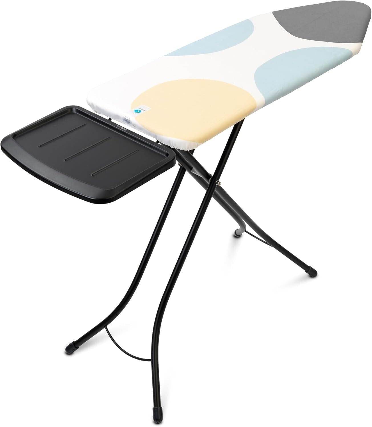 Sturdy XL Ironing Board with Child Lock & Transport Lock - Ideal for Steam Units