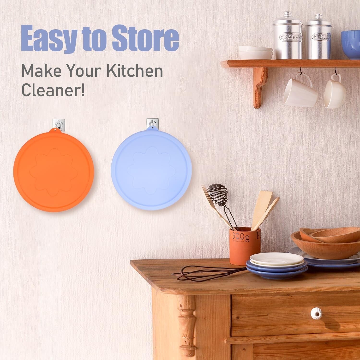 Durable 8 Pack Silicone Lids for Pyrex – Multi-Size Leak-Proof Kitchen Solution