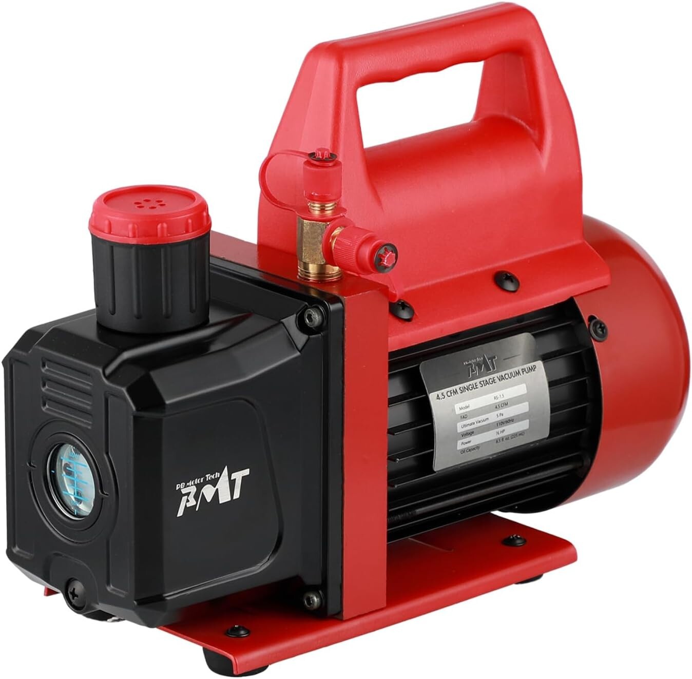 Powerful 1/3HP Vacuum Pump with Adjustable Intakes for Versatile Applications