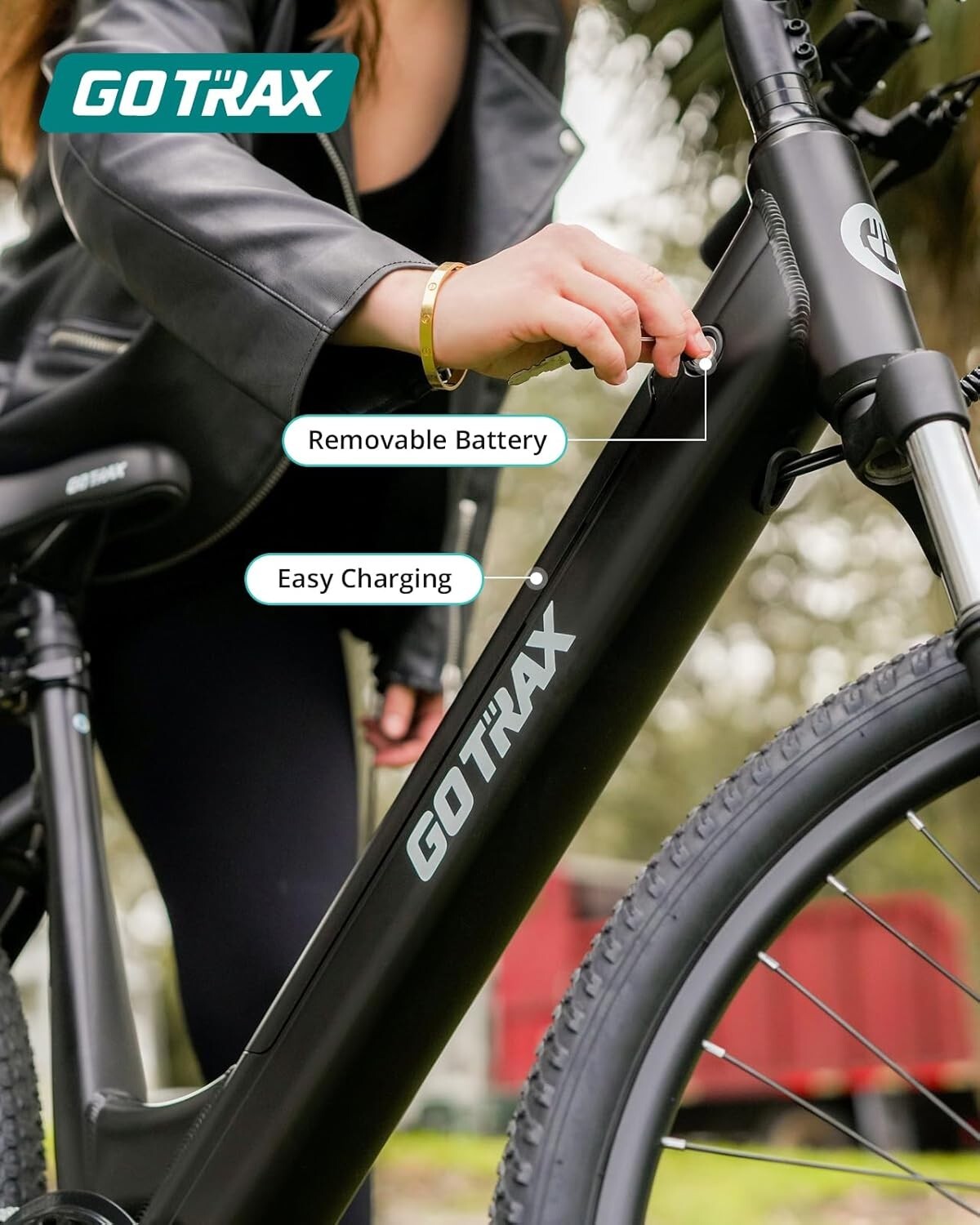 Electric City Bike with 5 Pedal-Assist Levels & 7-Speed for Urban Adventures