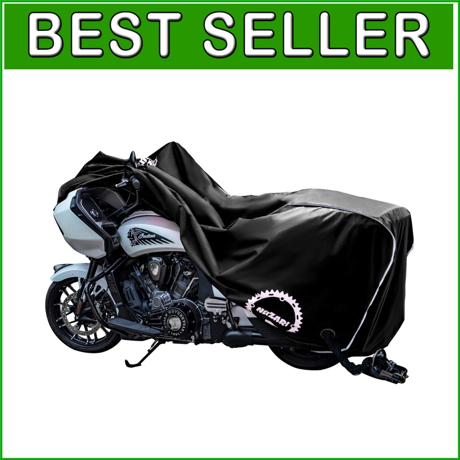 Extra Large Motorcycle Cover - Weatherproof & Secure Motorcycle Storage Solution