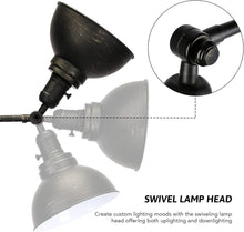 Load image into Gallery viewer, Vintage Industrial Floor Lamp - 65'' Adjustable Height for Stylish Living Spaces