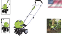Load image into Gallery viewer, Powerful 40V Electric Tiller with Adjustable Width - Eco-Friendly Gardening Tool