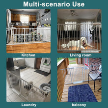 Load image into Gallery viewer, Stylish Pressure Mounted Child &amp; Pet Gate – Fits Wide Openings 24-81 Inches