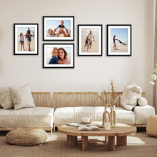 Load image into Gallery viewer, Timeless Black Gallery Frame Set of 5 – 13x17 or 10x14 with Polished Plexiglass