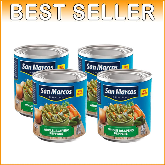 6 Lb Whole Jalapeños - All-Natural, Kosher Certified, Flavor-Enhancing Peppers