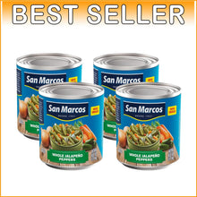 Load image into Gallery viewer, 6 Lb Whole Jalapeños - All-Natural, Kosher Certified, Flavor-Enhancing Peppers