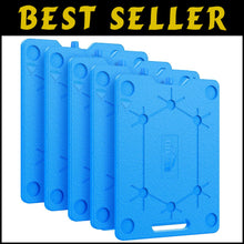 Load image into Gallery viewer, Slim and Efficient 10 x 13 Inch Ice Packs for Coolers - Eases Storage Needs