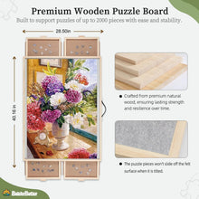 Load image into Gallery viewer, Innovative Tilting Rotating Puzzle Table - Space-Saving &amp; Eco-Friendly Design