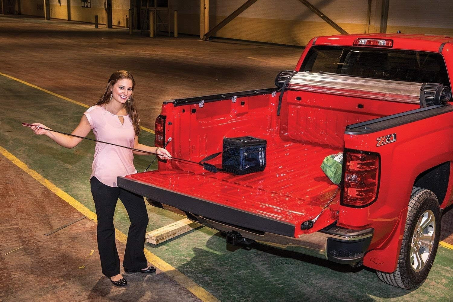 Automatic Tension Control Hook & Rod Tool - Perfect for Truck Bed Organization