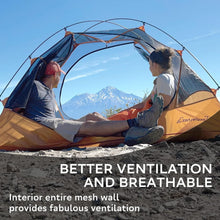 Load image into Gallery viewer, Spacious 3-Season Ultralight Camping Tent for 1.5 Persons - Easy Green Dome Tent