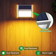 Load image into Gallery viewer, Warm Light Solar Garden Lights - 12-Pack Waterproof for Safe Outdoor Lighting
