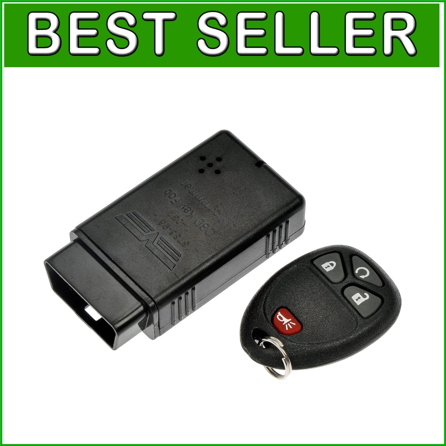 Compact 4-Button Key Fob Replacement - Ideal for Buick & Chevrolet Models