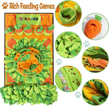 Load image into Gallery viewer, Interactive Snuffle Mat for Dogs - 31''x19'' Slow Feeder Feeding Puzzle Toy