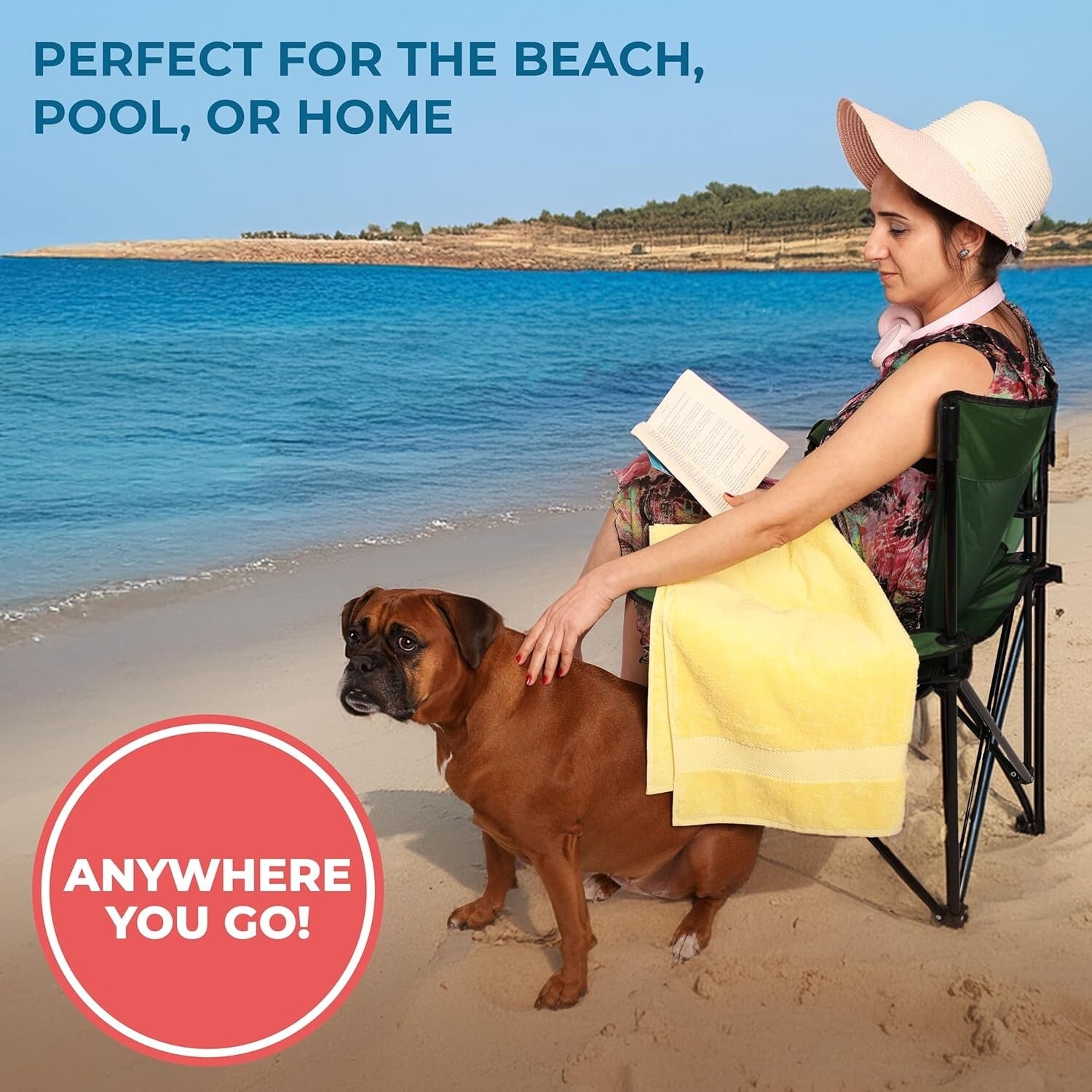 Ultra-Soft 100% Turkish Bath Towel Set - 6 Pcs Includes Hand & Washcloths