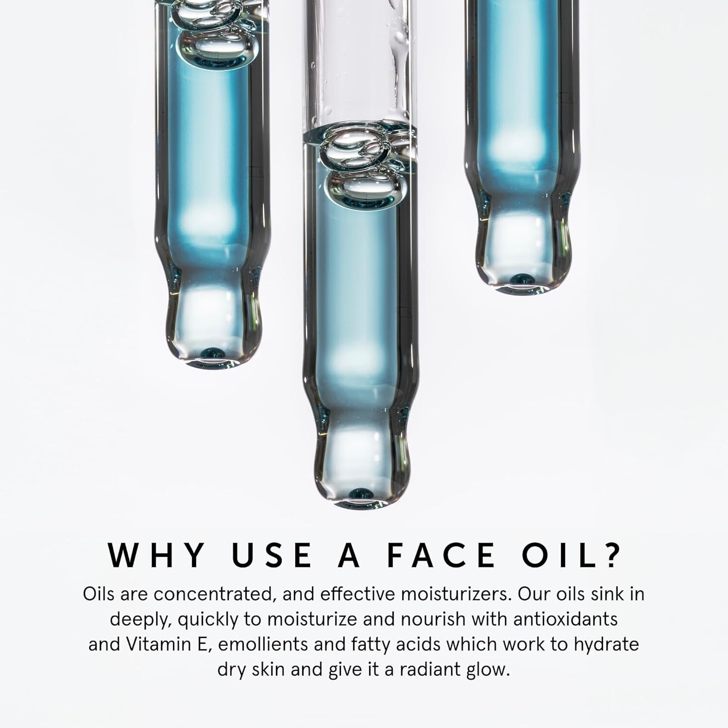 Calming Blue Tansy Face Oil for Acne-Prone Skin - Redness Soothing Formula