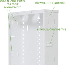 Load image into Gallery viewer, Legrand OnQ 14 Inch Structured Wiring Enclosure - Professional Cable Management