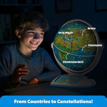 Load image into Gallery viewer, STEM Interactive Globe for Ages 4+ | Over 1000 Facts and Fun Learning Games