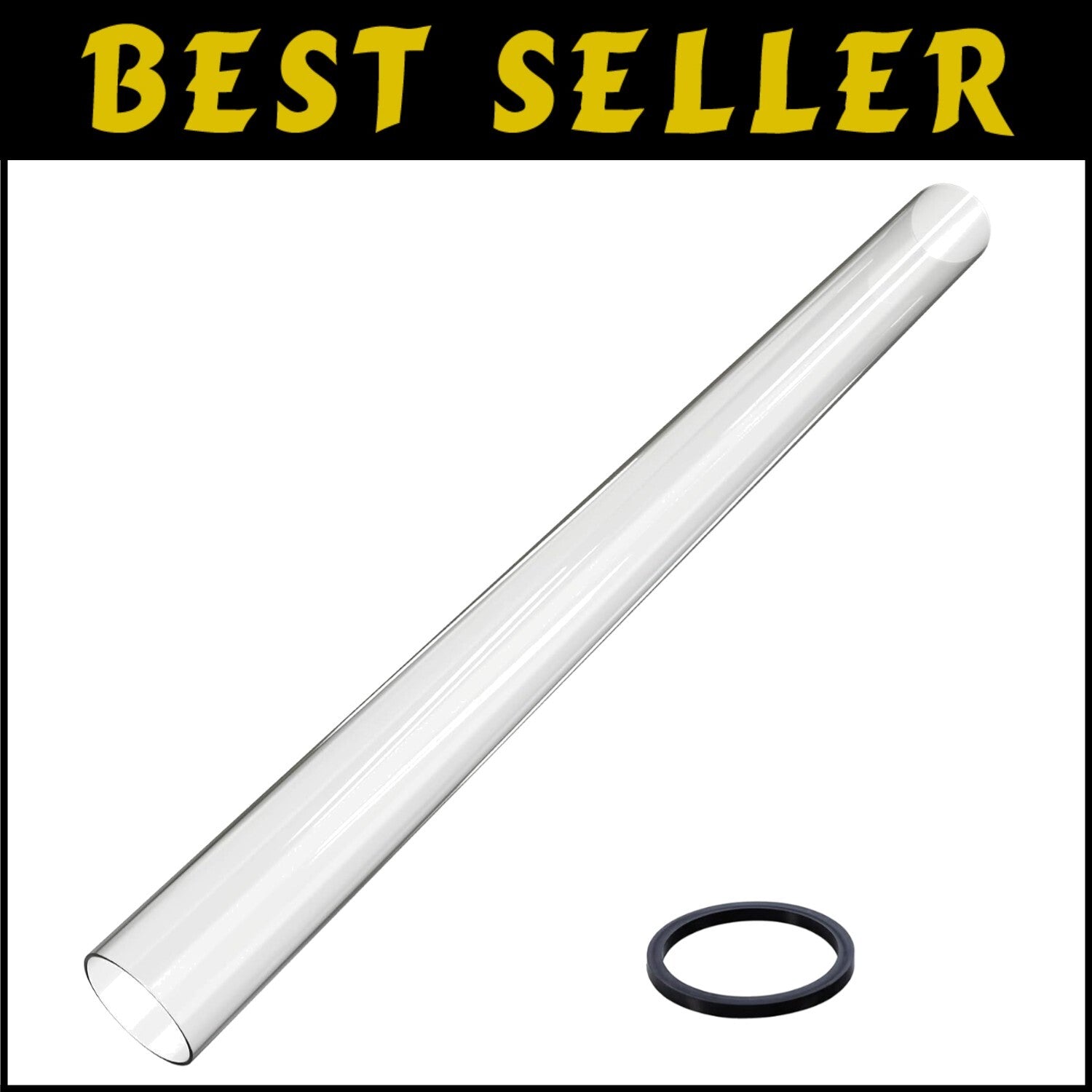 Outdoor Heater Replacement Tube 49.5" with Silicone Ring - Fits Multiple Brands