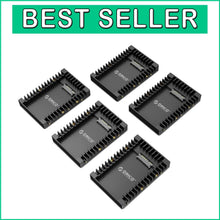 Load image into Gallery viewer, Compact &amp; Lightweight 2.5 to 3.5 SSD Drive Adapter - 5 Pack of Essential Caddies