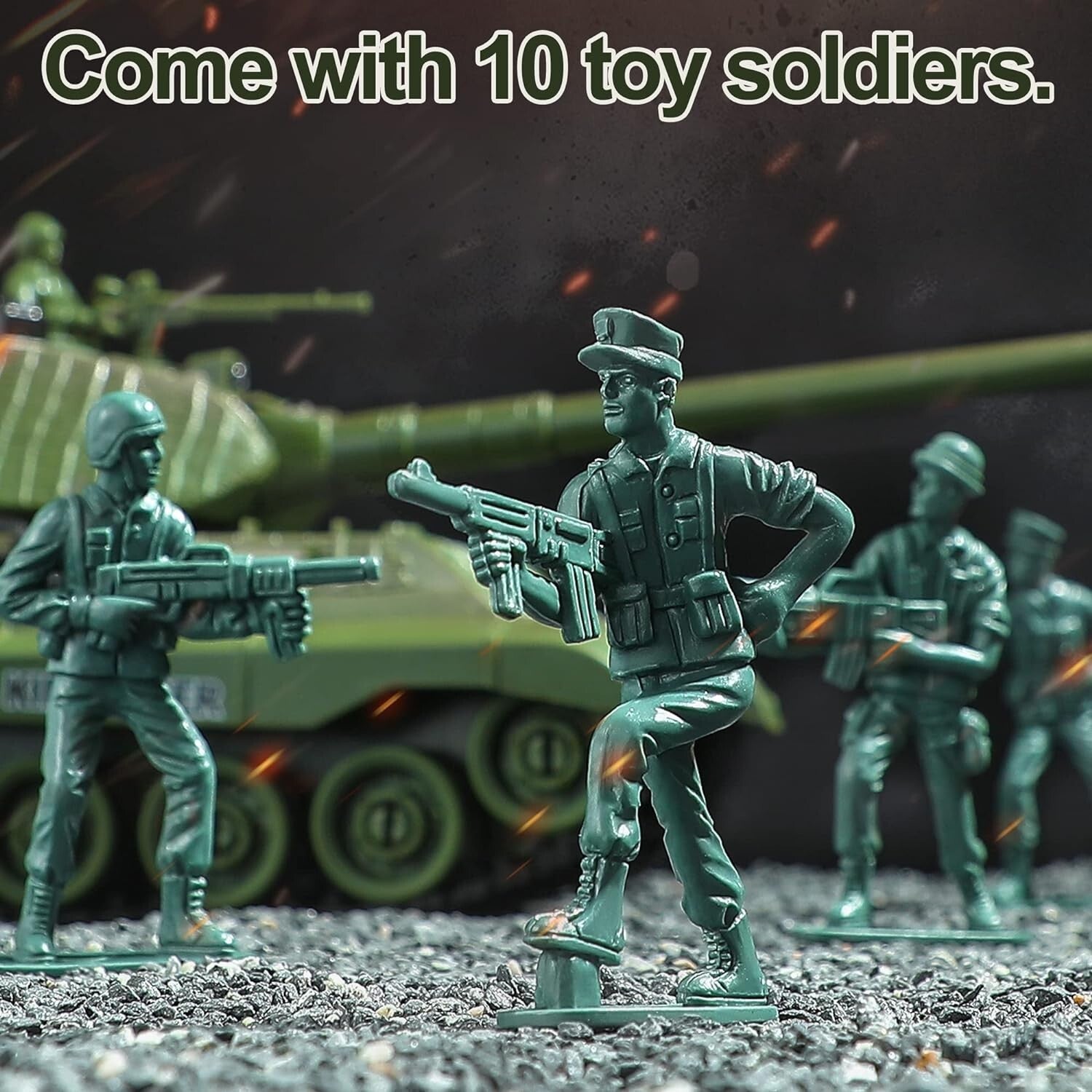 2.4GHz Anti-Interference RC King Tiger Tank for Indoor & Outdoor Adventures