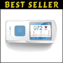 Load image into Gallery viewer, Rechargeable ECG Monitor: Lead I Heart Rate Recorder | Smartphone Compatible
