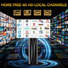 Load image into Gallery viewer, Portable Digital TV Antenna with Built-in Amplifier - 1400+ Channels Available