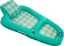 Load image into Gallery viewer, Inflatable Aqua Luxury Pool Lounge – XL Comfort with Cupholder &amp; Mesh Fabric