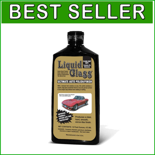 16oz Premium Auto Polish - For Mirror Finish on Stainless Steel & More