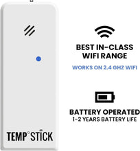 Load image into Gallery viewer, Temp Stick WiFi Temperature &amp; Humidity Sensor - 24/7 Monitoring, No Subscription