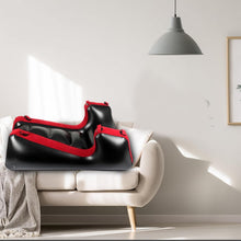 Load image into Gallery viewer, Portable Inflatable Lounge Chair in Red - Foldable Sofa for Bedroom Relaxation