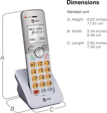 Load image into Gallery viewer, Dual Handset DECT 6.0 Cordless Phone System with Call Waiting &amp; Voicemail Access