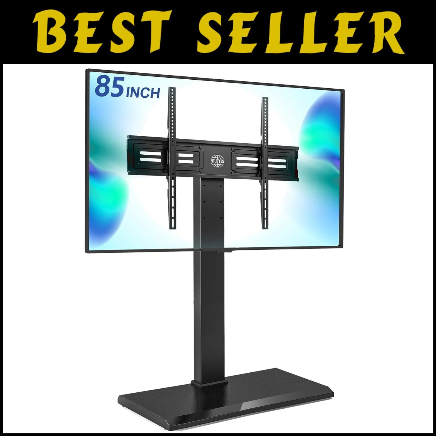 Space-Saving Universal TV Stand with Swivel Mount for 50-85 Inch Screens