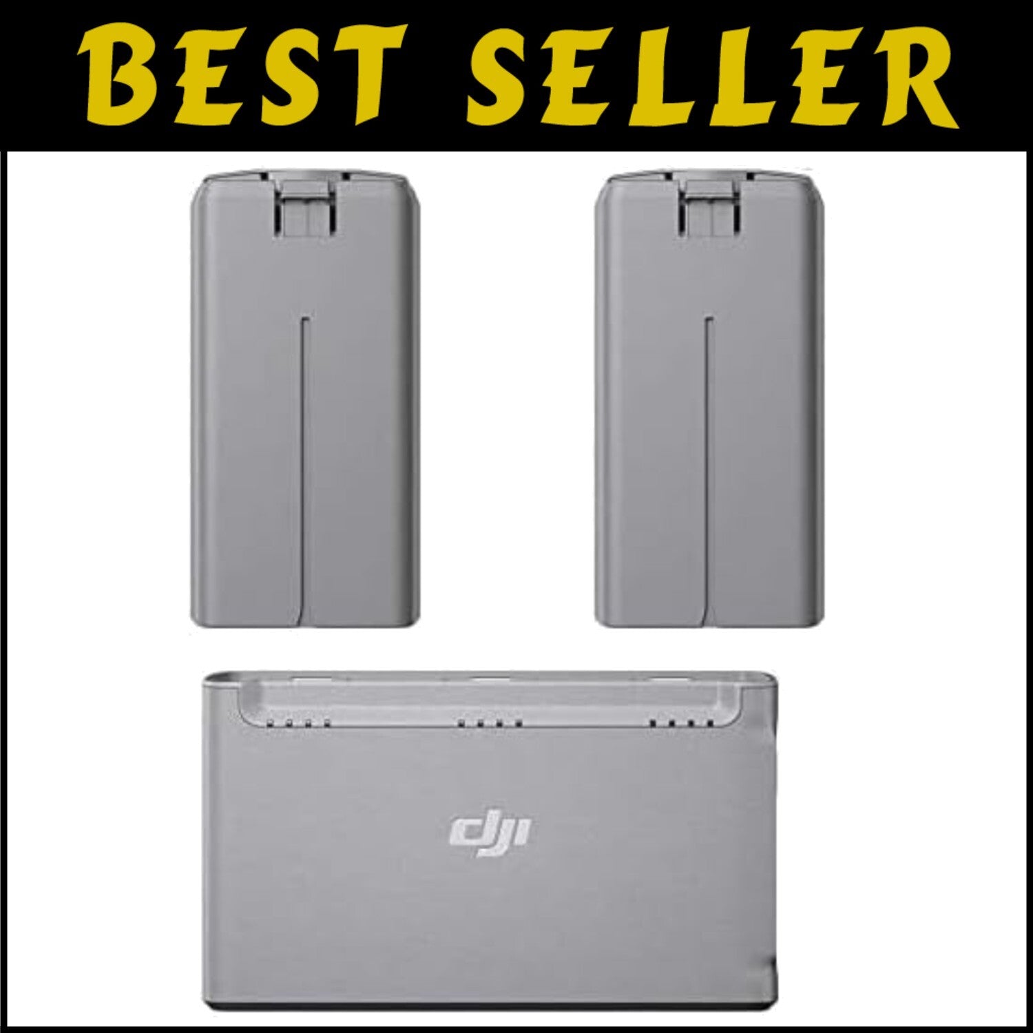 Genuine DJI Mini 2 Two-Way Charging Hub & 2 Intelligent Flight Batteries - Gray