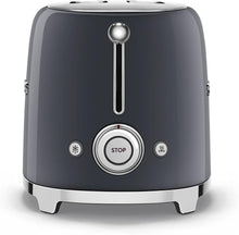 Load image into Gallery viewer, Elegant Gray 50's Style Toaster - 2 Slices with 6 Browning Levels &amp; Functions