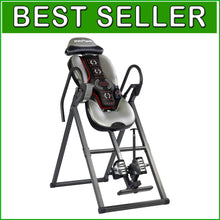 Load image into Gallery viewer, Adjustable Innova Inversion Table with Vertical Massage &amp; Heat - 300 lb Capacity
