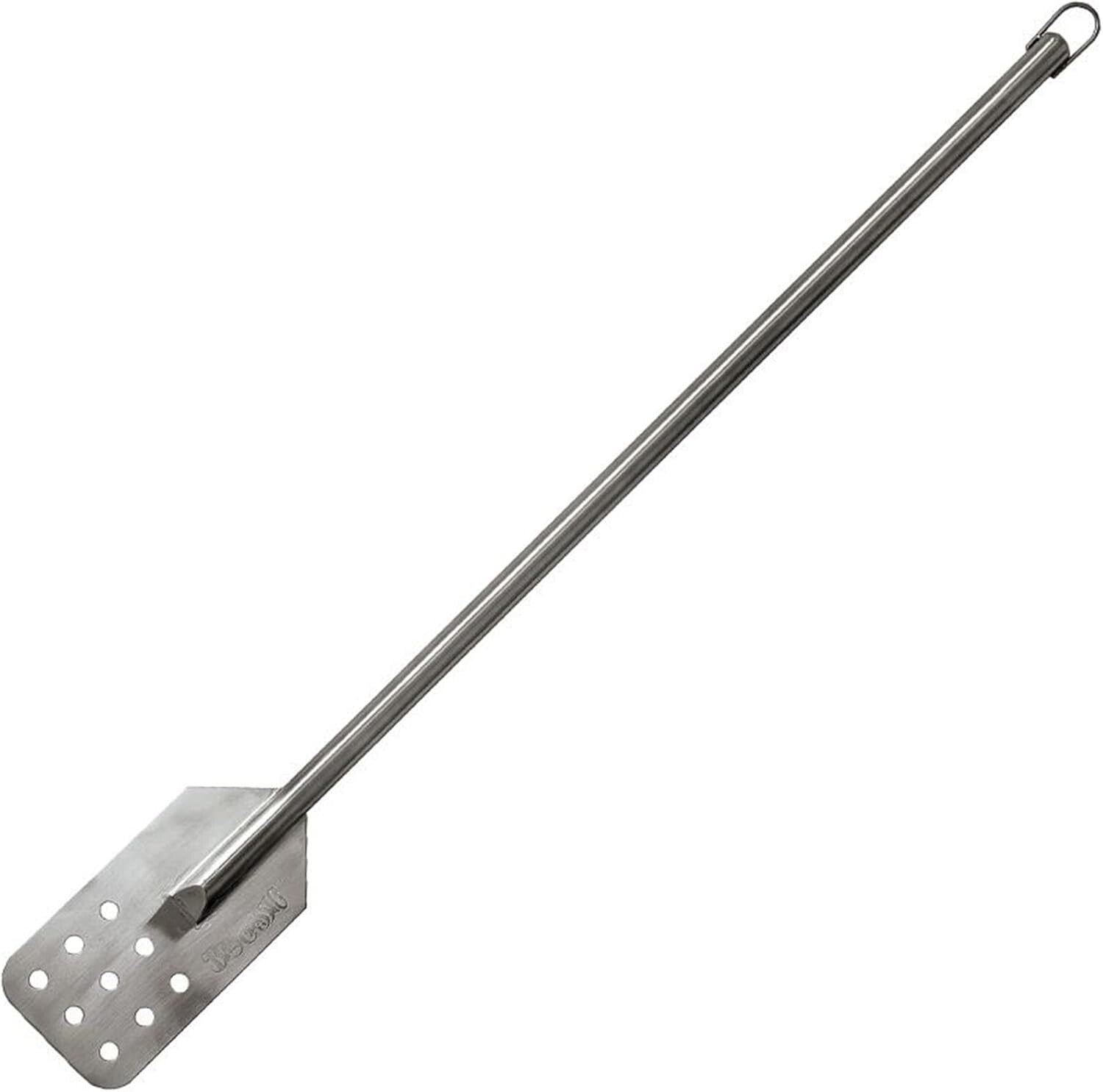 Crawfish Boil Essential: 42-in Stainless Steel Stir Paddle with 4-in Wide Blade