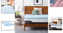 Load image into Gallery viewer, Lightweight Gel Infused Twin XL Mattress Topper - Quick Response Memory Foam