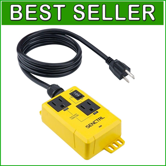 Durable Automatic Vacuum Switch for Woodworking Tools - 5 Ft Power Cord Included