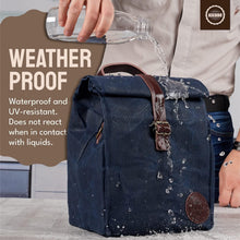Load image into Gallery viewer, Stylish Waterproof Lunch Box with Shoulder Strap - Perfect for Work &amp; Picnics