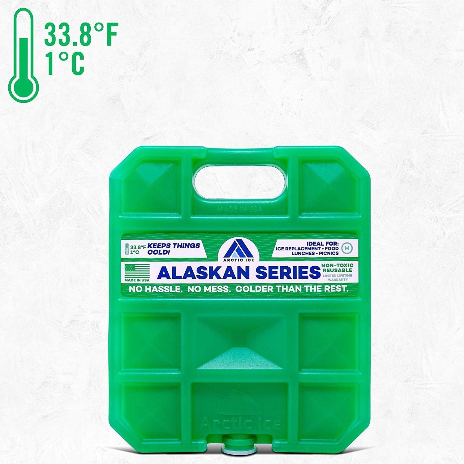 Durable Alaskan Ice Packs - 32°F Cooling Solution for All Occasions - 2-Pack