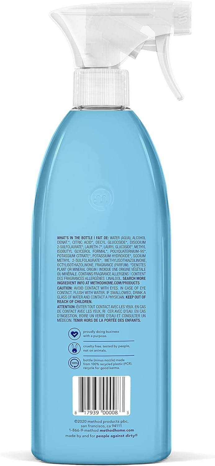 Cruelty-Free Eucalyptus Mint Bathroom Cleaner - 8 Bottles of Eco-Friendly Power