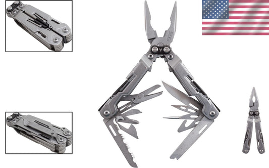 Durable PowerPint 18 Tool Multi-Function Compact Utility Knife - Convenient EDC